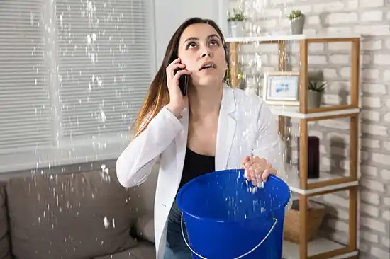 water damage restoration service Baker Hilltop